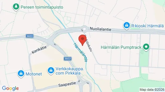 Apartments for rent i Tampere Eteläinen - kort over placeringen