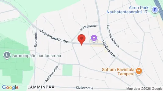 Apartments for rent i Tampere Lounainen - kort over placeringen