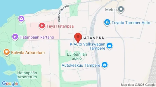 Apartments for rent i Tampere Eteläinen - kort over placeringen