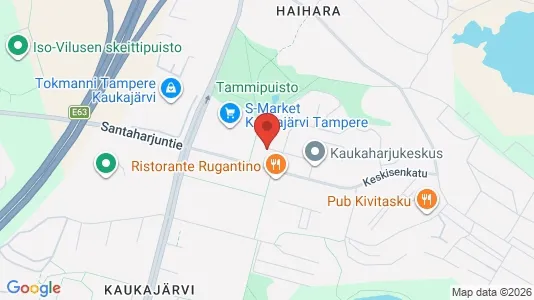 Apartments for rent i Tampere Kaakkoinen - kort over placeringen