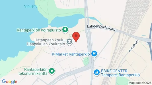 Apartments for rent i Tampere Eteläinen - kort over placeringen