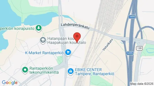 Apartments for rent i Tampere Eteläinen - kort over placeringen