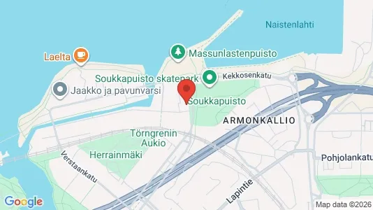 Apartments for rent i Tampere Keskinen - kort over placeringen