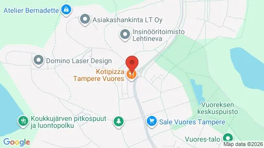 Apartments for rent i Tampere Eteläinen - kort over placeringen