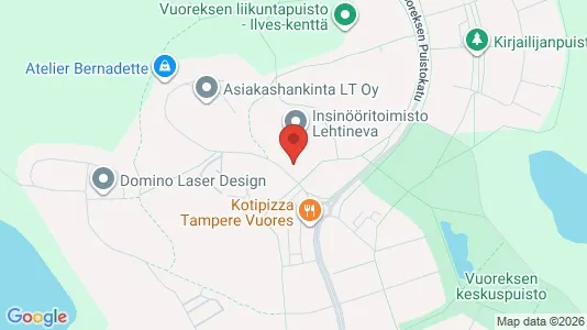 Apartments for rent i Tampere Eteläinen - kort over placeringen