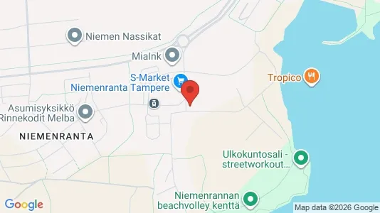 Apartments for rent i Tampere Luoteinen - kort over placeringen