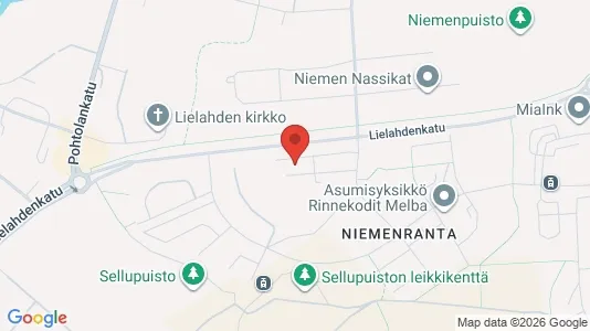 Apartments for rent i Tampere Luoteinen - kort over placeringen