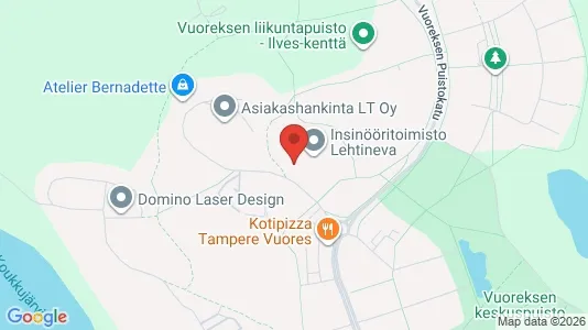 Apartments for rent i Tampere Eteläinen - kort over placeringen