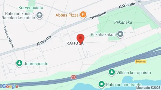 Apartments for rent i Tampere Lounainen - kort over placeringen
