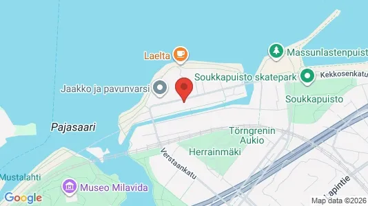 Apartments for rent i Tampere Keskinen - kort over placeringen