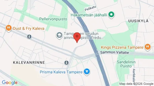 Apartments for rent i Tampere Keskinen - kort over placeringen