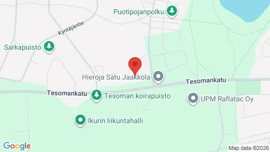 Apartments for rent i Tampere Lounainen - kort over placeringen