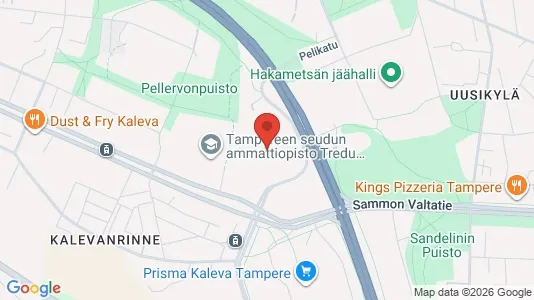 Apartments for rent i Tampere Keskinen - kort over placeringen