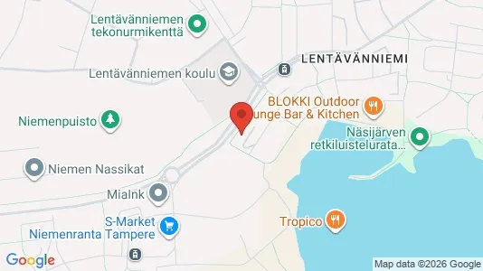 Apartments for rent i Tampere Luoteinen - kort over placeringen