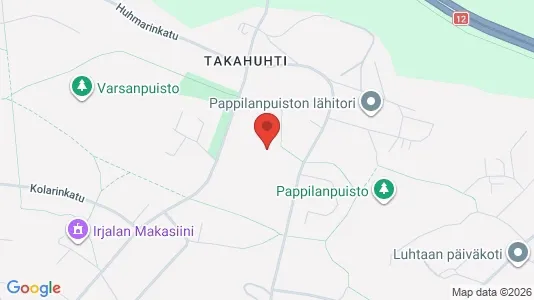 Apartments for rent i Tampere Koillinen - kort over placeringen