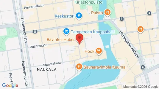 Apartments for rent i Tampere Keskinen - kort over placeringen
