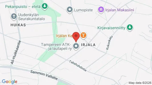 Apartments for rent i Tampere Koillinen - kort over placeringen