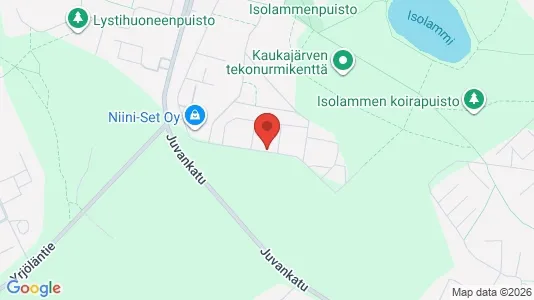 Apartments for rent i Tampere Kaakkoinen - kort over placeringen