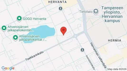Apartments for rent i Tampere Kaakkoinen - kort over placeringen