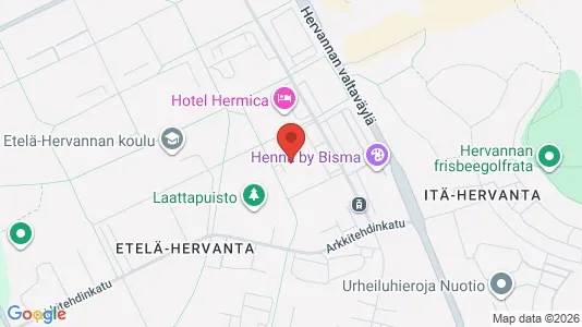 Apartments for rent i Tampere Kaakkoinen - kort over placeringen
