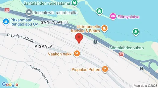 Apartments for rent i Tampere Lounainen - kort over placeringen