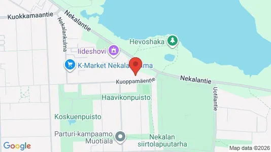Apartments for rent i Tampere Keskinen - kort over placeringen
