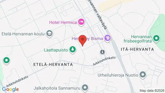 Apartments for rent i Tampere Kaakkoinen - kort over placeringen
