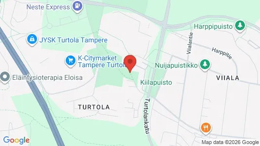 Apartments for rent i Tampere Kaakkoinen - kort over placeringen