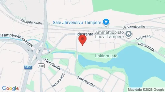 Apartments for rent i Tampere Keskinen - kort over placeringen