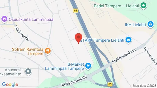 Apartments for rent i Tampere Lounainen - kort over placeringen