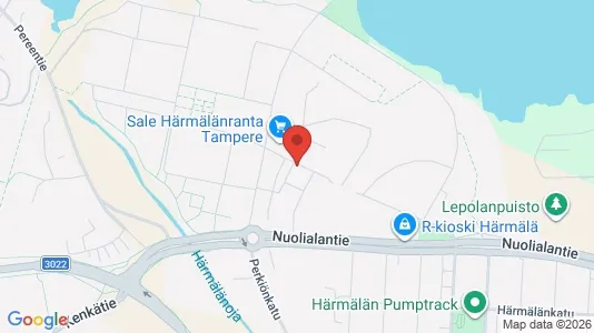 Apartments for rent i Tampere Eteläinen - kort over placeringen