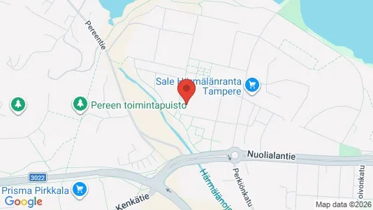 Apartments for rent i Tampere Eteläinen - kort over placeringen