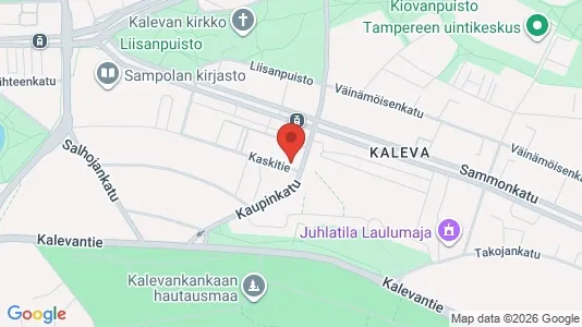 Apartments for rent i Tampere Keskinen - kort over placeringen