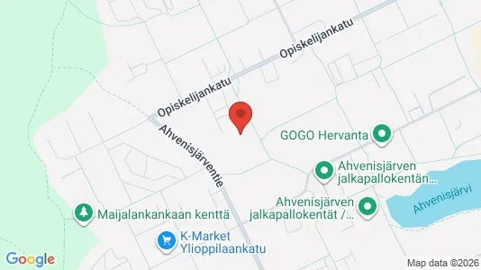 Apartments for rent i Tampere Kaakkoinen - kort over placeringen
