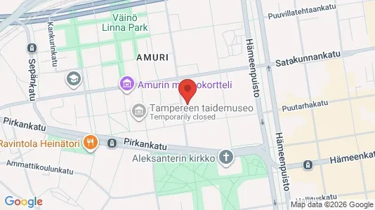 Apartments for rent i Tampere Keskinen - kort over placeringen