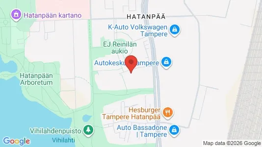 Apartments for rent i Tampere Eteläinen - kort over placeringen