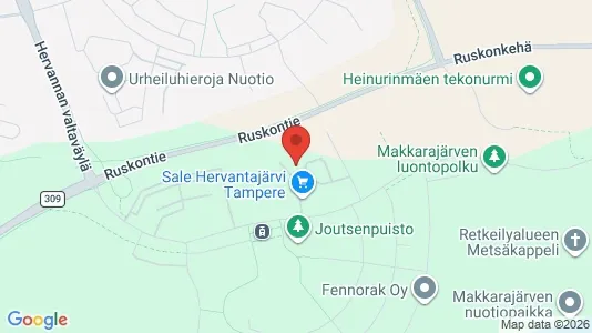 Apartments for rent i Tampere Kaakkoinen - kort over placeringen