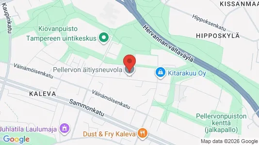 Apartments for rent i Tampere Keskinen - kort over placeringen