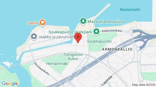 Apartments for rent i Tampere Keskinen - kort over placeringen