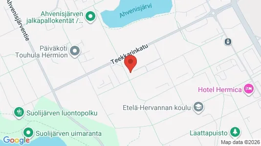 Apartments for rent i Tampere Kaakkoinen - kort over placeringen