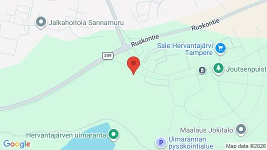 Apartments for rent i Tampere Kaakkoinen - kort over placeringen