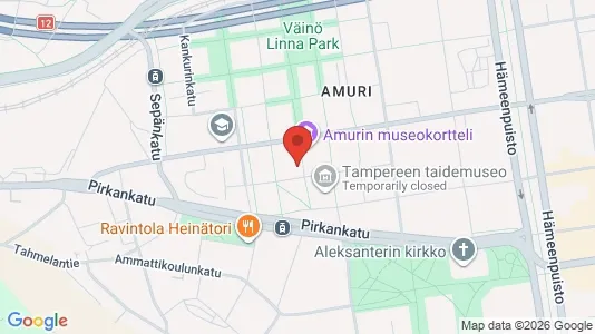 Apartments for rent i Tampere Keskinen - kort over placeringen