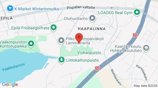 Apartments for rent i Tampere Lounainen - kort over placeringen