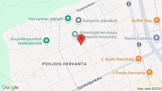 Apartments for rent i Tampere Kaakkoinen - kort over placeringen