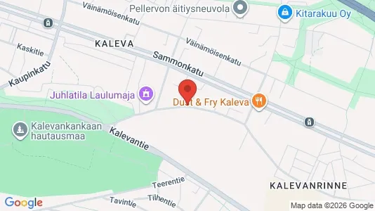Apartments for rent i Tampere Keskinen - kort over placeringen