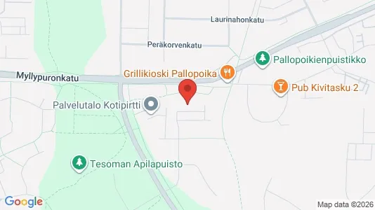 Apartments for rent i Tampere Lounainen - kort over placeringen