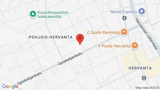 Apartments for rent i Tampere Kaakkoinen - kort over placeringen