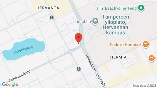 Apartments for rent i Tampere Kaakkoinen - kort over placeringen