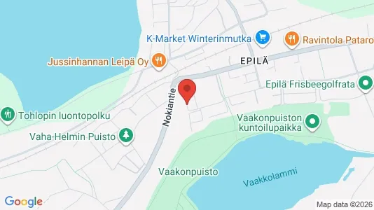 Apartments for rent i Tampere Lounainen - kort over placeringen