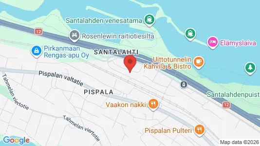 Apartments for rent i Tampere Lounainen - kort over placeringen